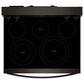 Whirlpool 5.3 Cu. Ft. Electric Range with Air Cooking Technology in Black-on-Stainless, , large