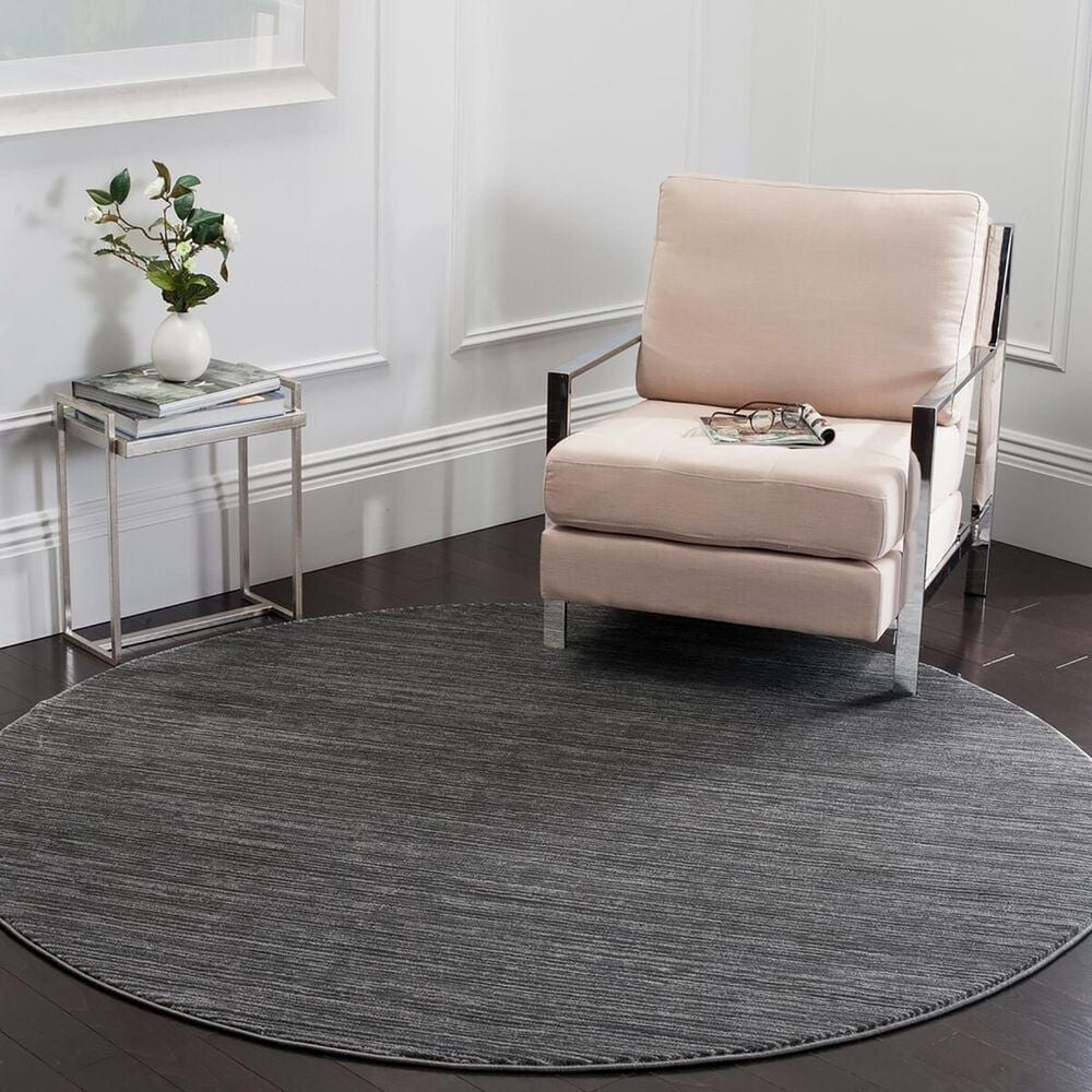 Safavieh Vision 5&#39; Round Grey Area Rug, , large