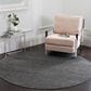 Safavieh Vision 5" Round Grey Area Rug, , large
