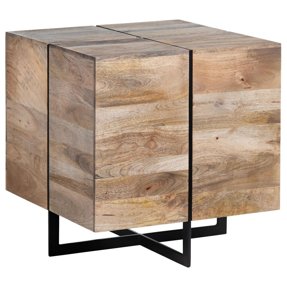 Crestview Collection Brennon End Table in Natural, , large