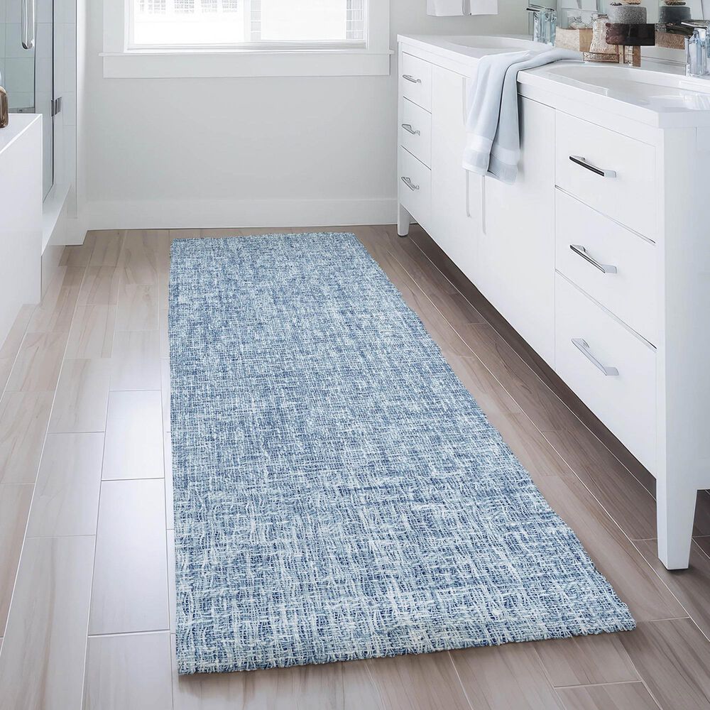Dalyn Rug Company Voyage VY1 Denim 2'3" x 7'6" Runner, , large