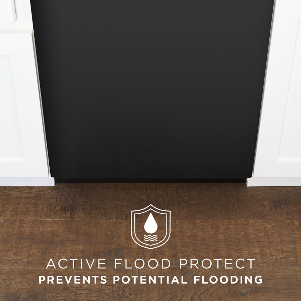 GE Appliances 24" Electronic Touch Built-In Dishwasher in Black, , large