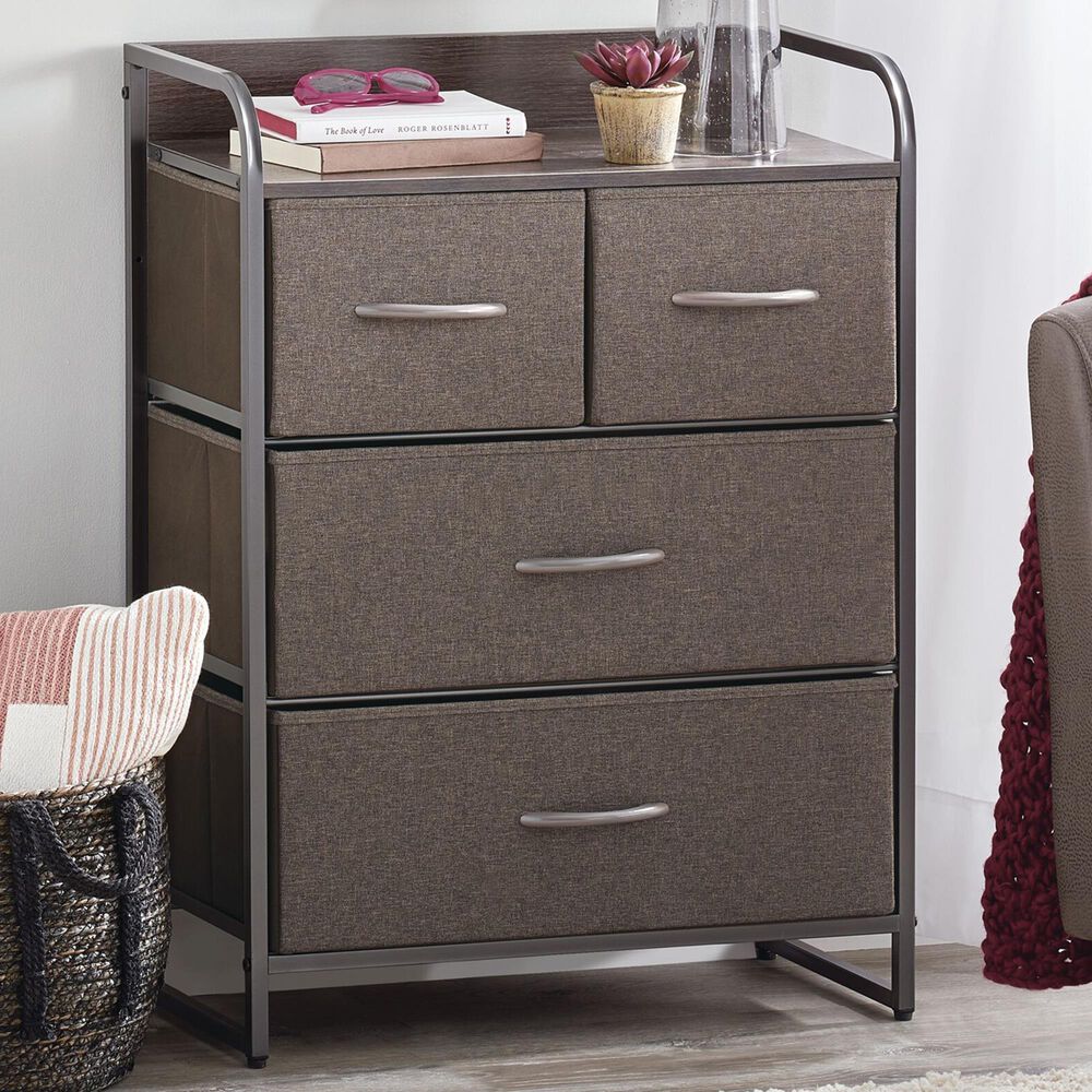 mDesign 4-Drawer Chest in Charcoal, , large
