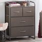 mDesign 4-Drawer Chest in Charcoal, , large