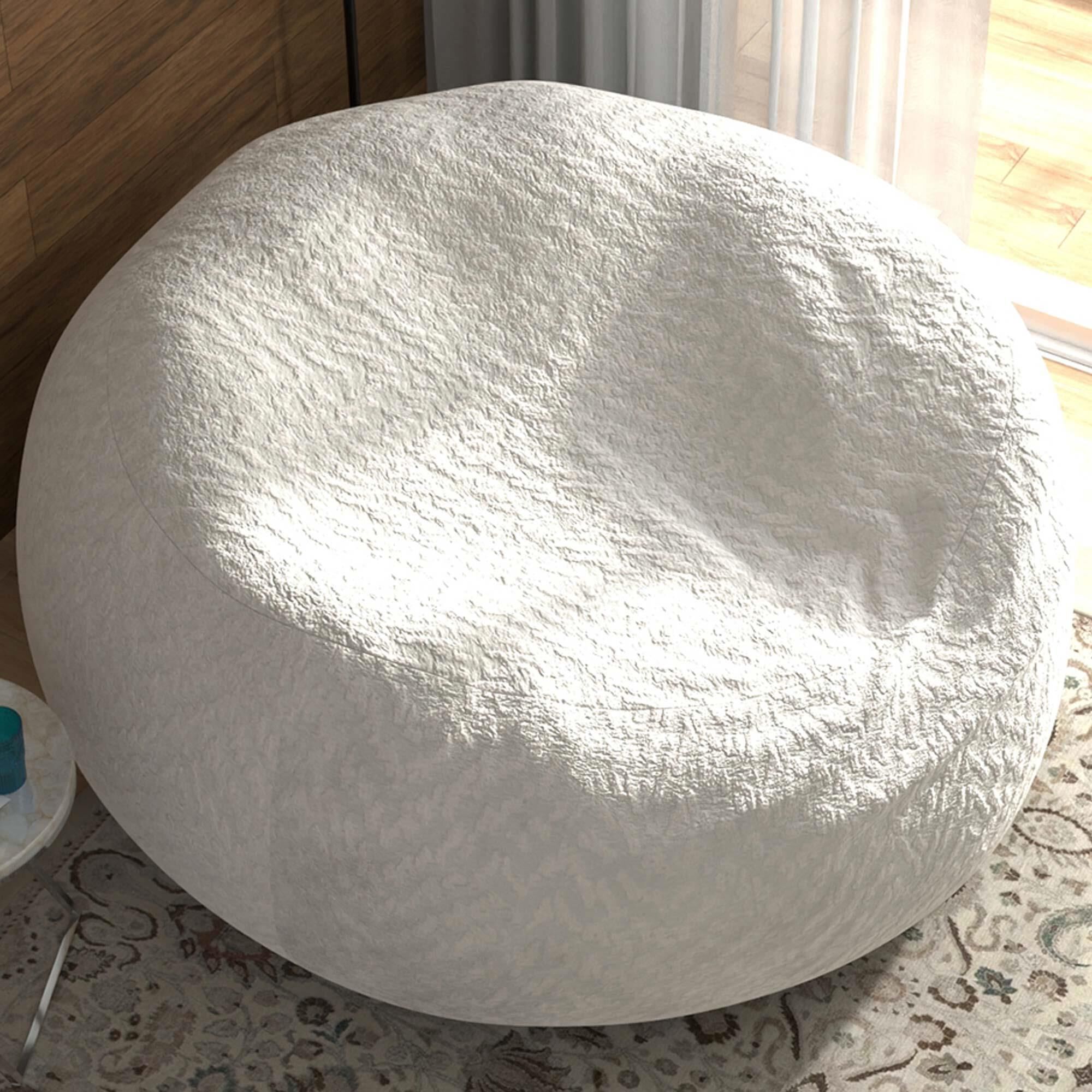 Jackson Furniture Sploosh 6' Bean Bag Chair in Parchment
