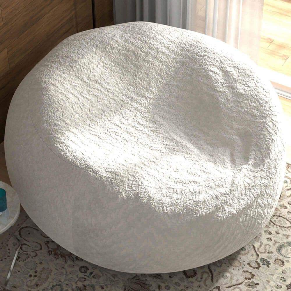 Jackson Furniture Sploosh 6' Bean Bag Chair in Parchment, , large