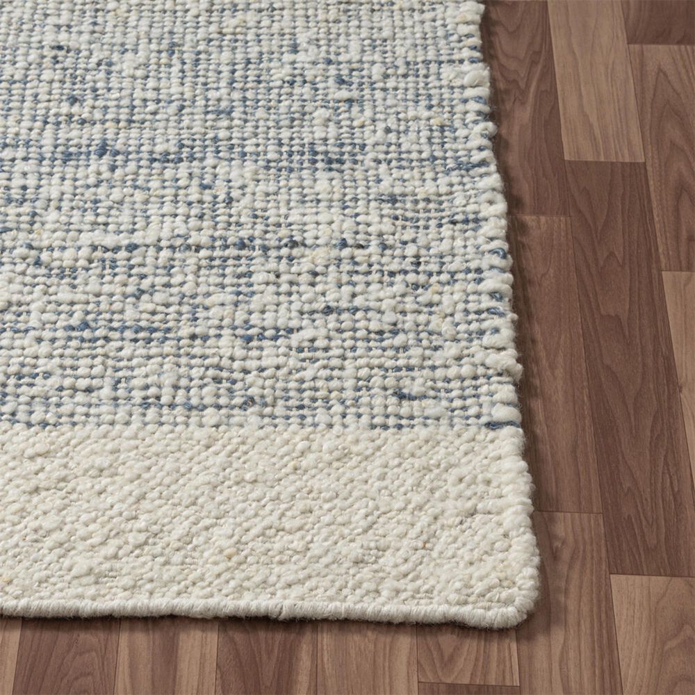L&amp;R Resources Savanna Blue and Ivory 7'9" x 9'9" Area Rug, , large