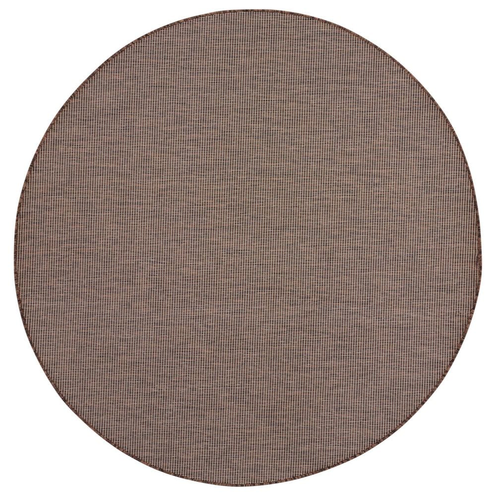Nourison Positano 6&#39; Round Natural Indoor/Outdoor Area Rug, , large