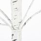 The Gerson Company 6" Birch Tree with Warm White and Cool White LED Lights in White, , large
