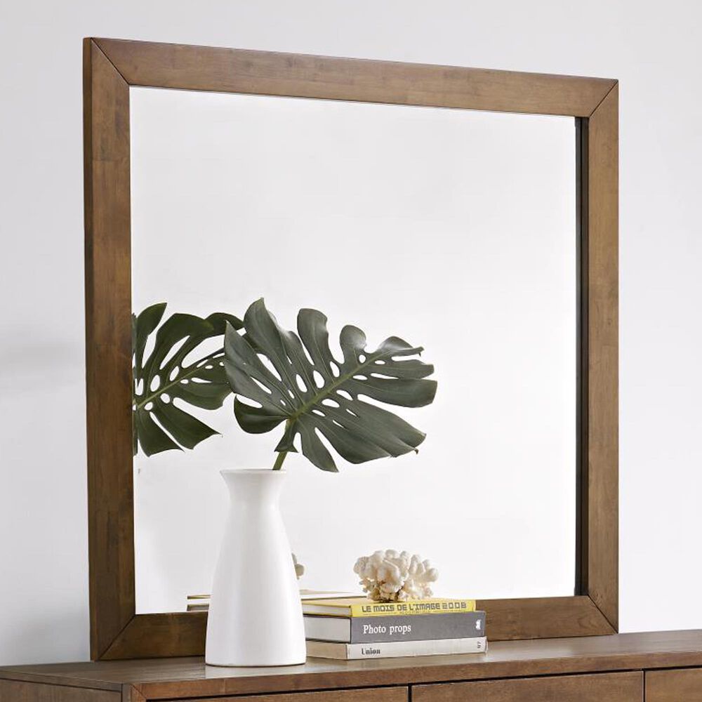 Martin Svensson Home Mid-Century Modern Dresser Mirror in Cinnamon, , large