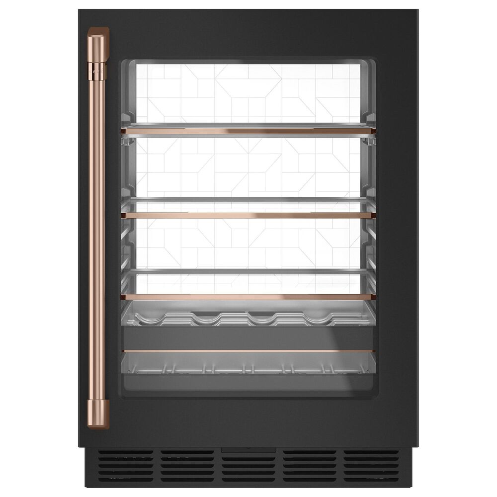 Cafe Undercounter Refrigeration Handle Kit in Brushed Copper, , large
