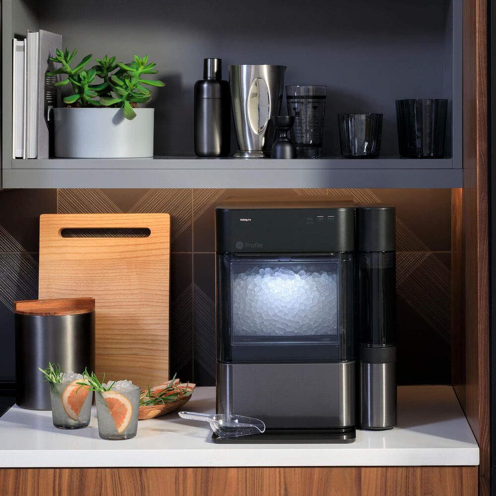 GE Profile Opal 2.0 Nugget Ice Maker with Wi-Fi in Black Stainless Steel, , large