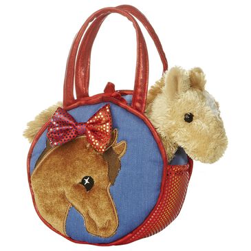 Fancy Pals 7" Pretty Pony Pet Carrier, , large
