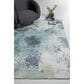 Kas Oriental Rugs Roxy Nebula 5" x 7" Blue and Yellow Area Rug, , large
