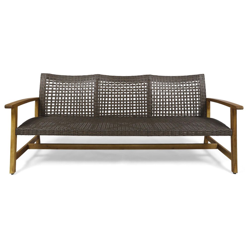 Hearth and Haven Hampton Outdoor Sofa in Natural, , large