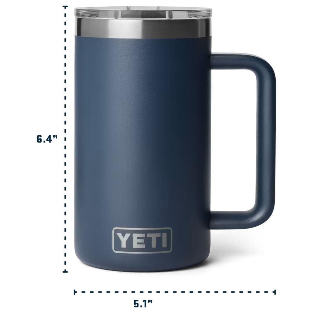 YETI Rambler 24 Oz DuraSip Ceramic Lining Mug 2.0 with MagSlider Lid in Wetlands Camo, , large