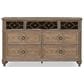 Furniture of America Lyris 7-Drawer Dresser in Rustic Oak, , large