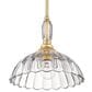 Golden Lighting Audra 1-Light Pendant in Brushed Champagne Bronze, , large