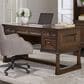 Riva Ridge Arlington Half Pedestal Desk in Classis Brown, , large