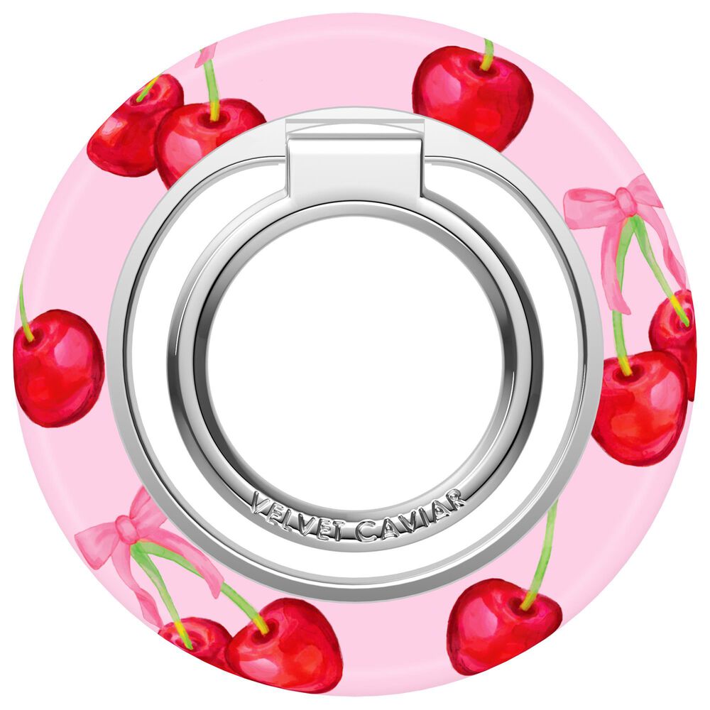 Velvet Caviar MagSafe Phone Grip Ring in Sweet Cherry, , large