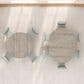 GARVEE 47" Dining Table with Leaf Storage in Gray - Table Only, , large
