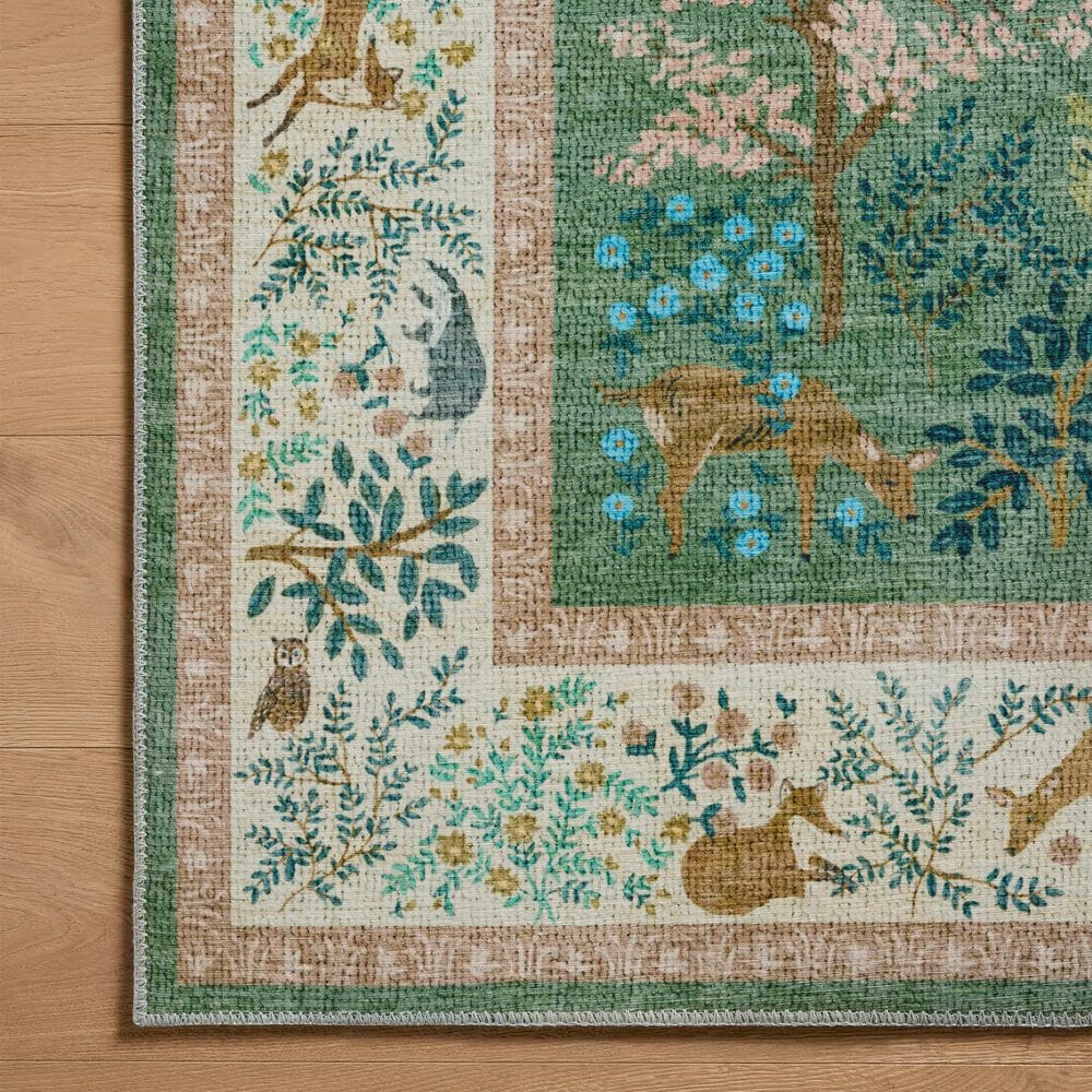 Loloi Canopy Woodland Sage and Blush 2&#39;6&quot; x 7&#39;6&quot; Runner, , large