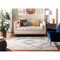Safavieh Aria ARA116A 4" x 6" Blue and Ivory Area Rug, , large