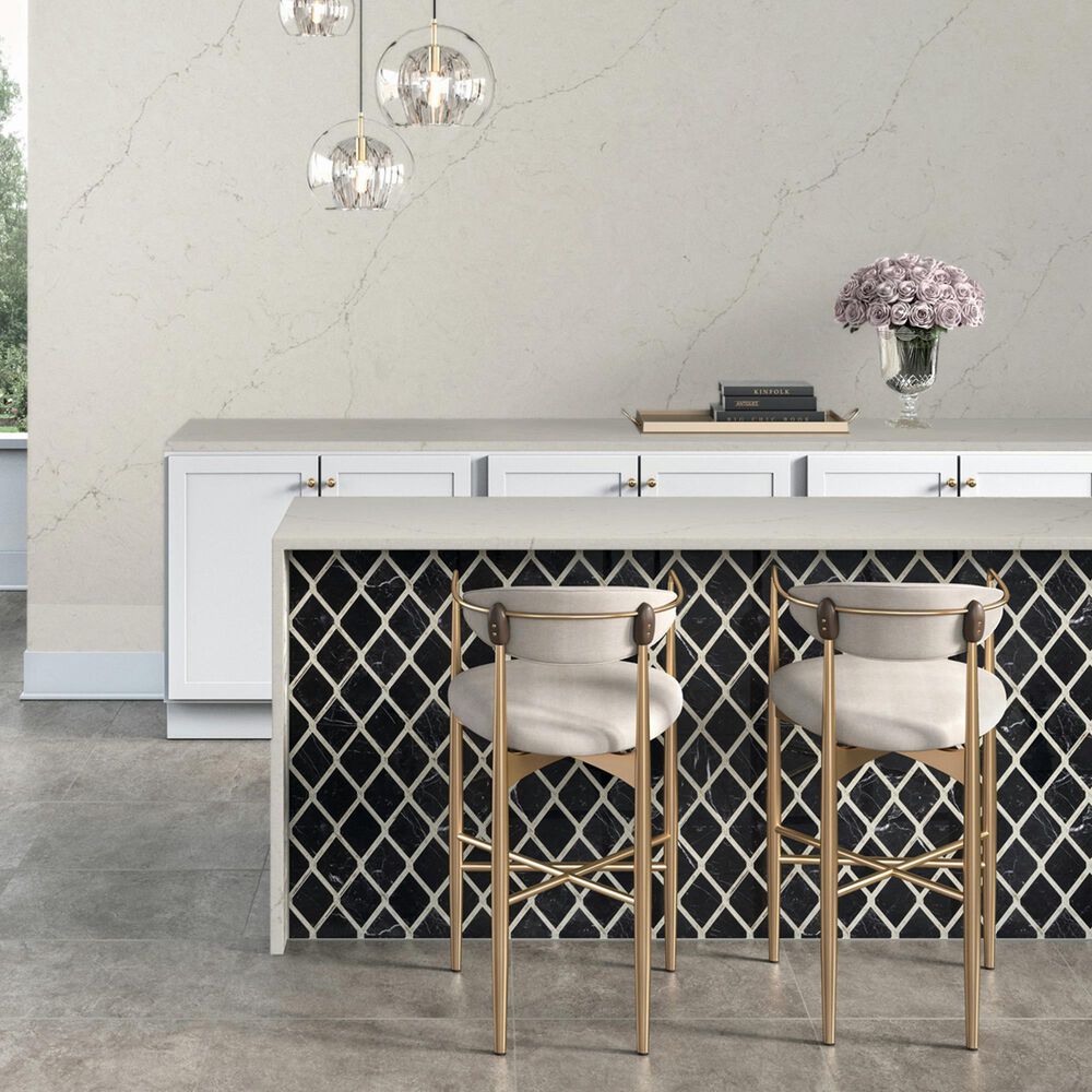 NFM Custom Countertops Valor White 3cm Quartz Countertop, , large