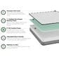 Southerland B"s Sleep 6" Firm Memory Foam Queen Mattress in a Box, , large