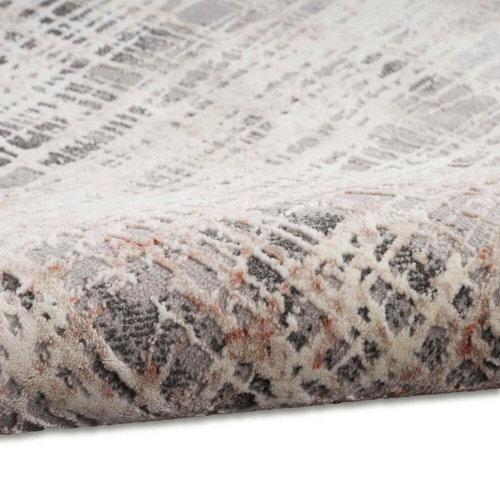 Nourison Infinity 4&#39; x 6&#39; Rust and Multicolor Area Rug, , large