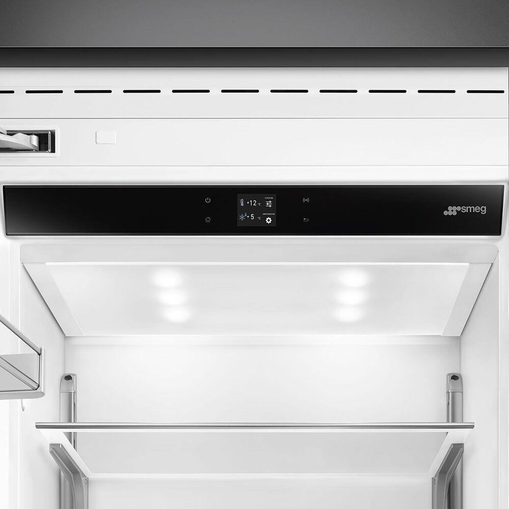 SMEG 19.64 Cu. Ft. Built-In Bottom Mount Refrigerator with Left Hinge in Panel Ready, , large