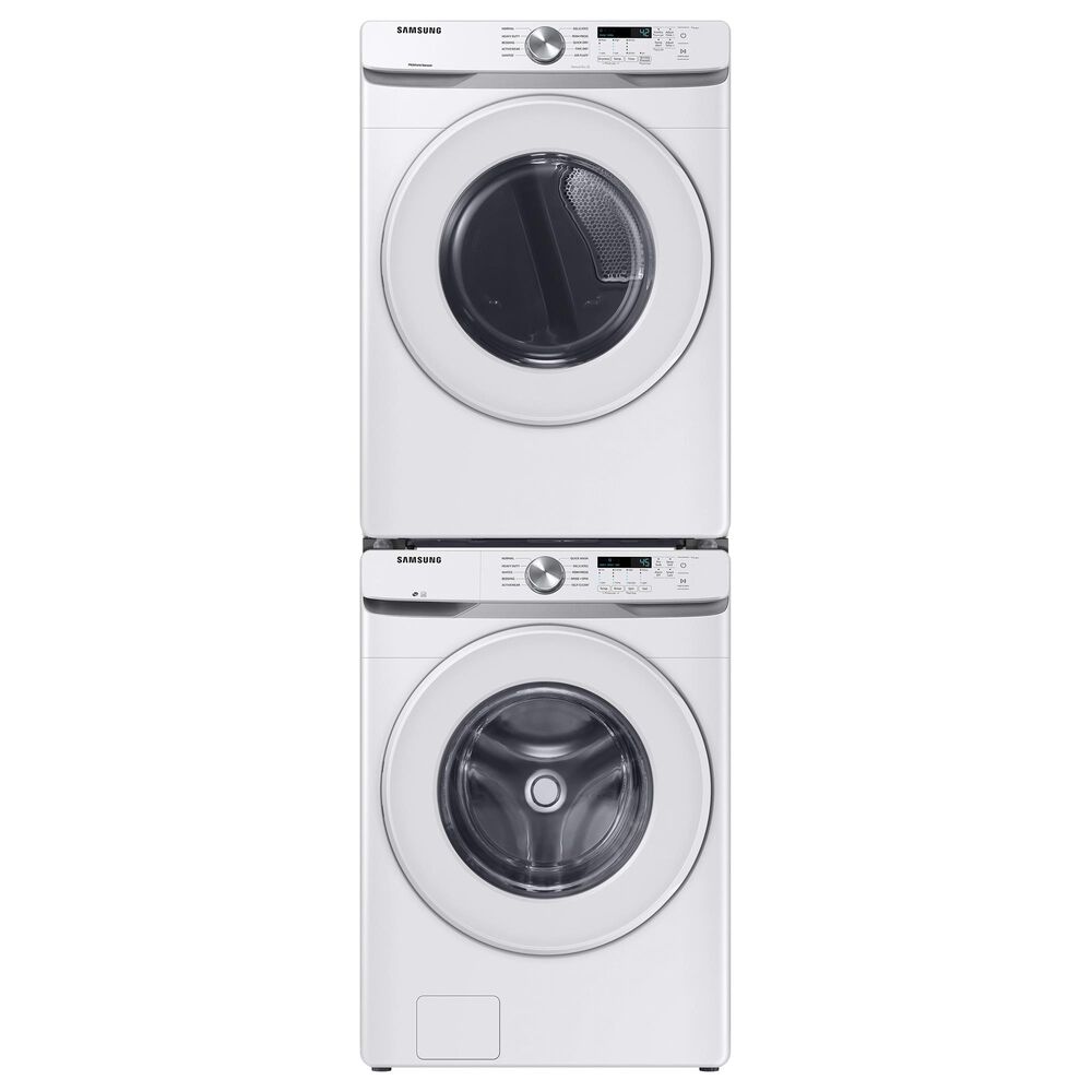 Samsung 7.5 Cu. Ft. Front Load Long Vented Electric Dryer in White, , large