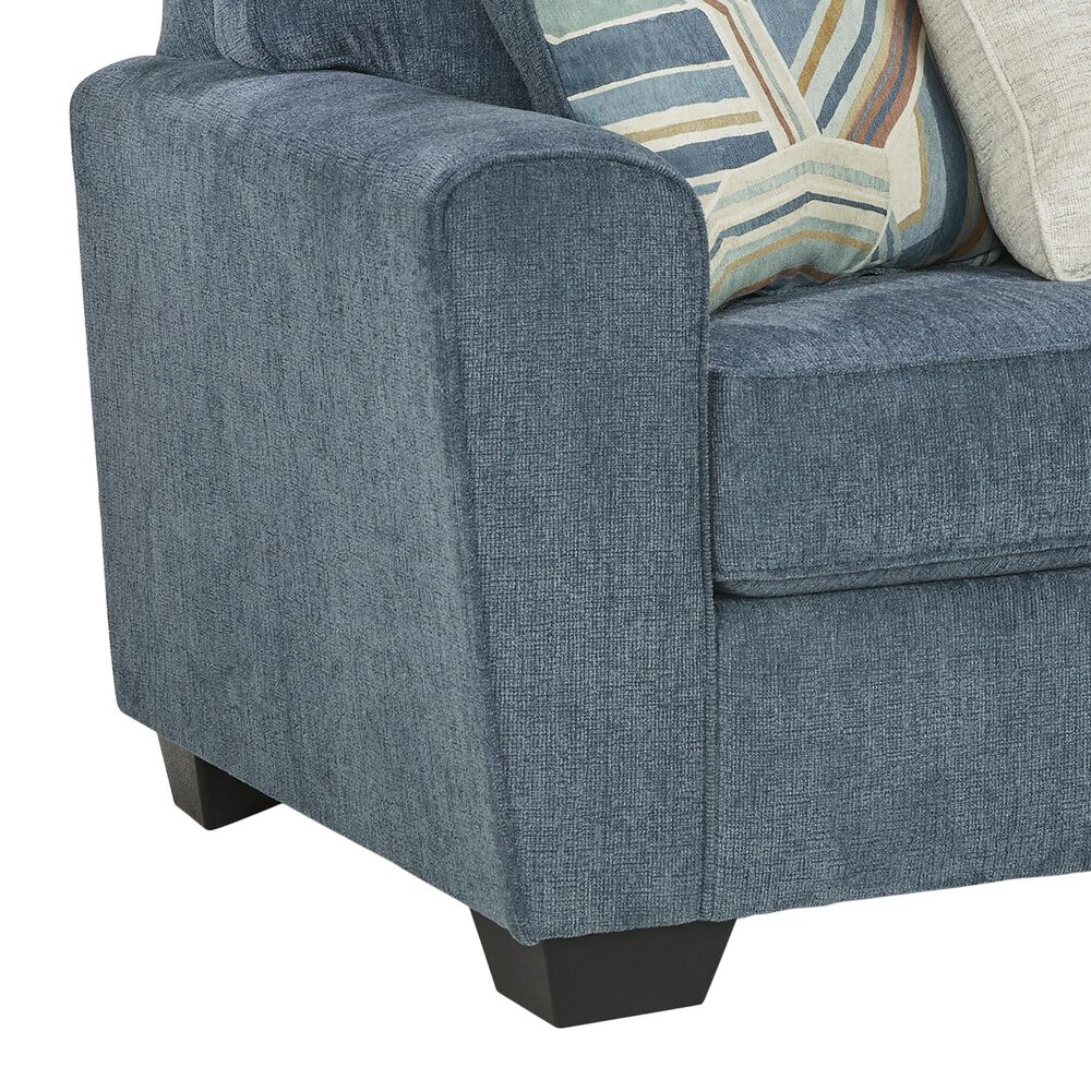Ashley Cashton Stationary Sofa in Blue, , large
