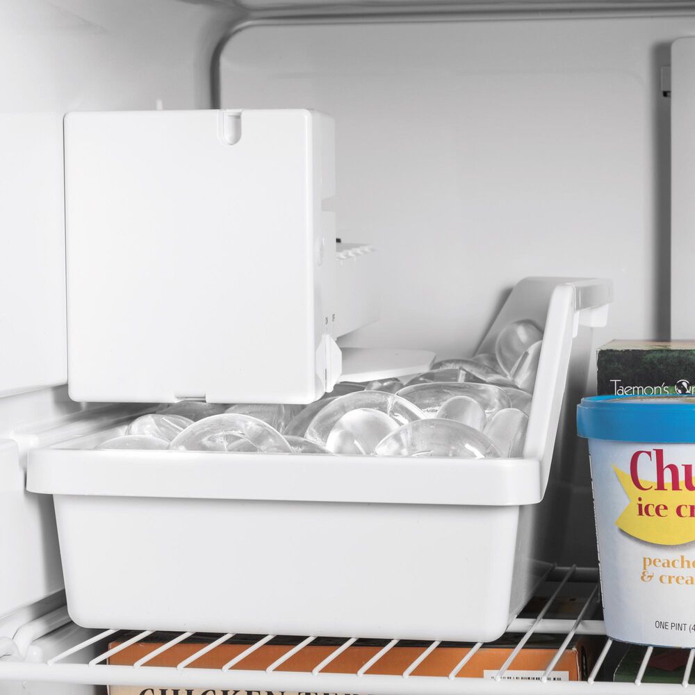 GE Appliances 17.5 Cu. Ft. Top-Freezer Refrigerator with Icemaker in White, , large