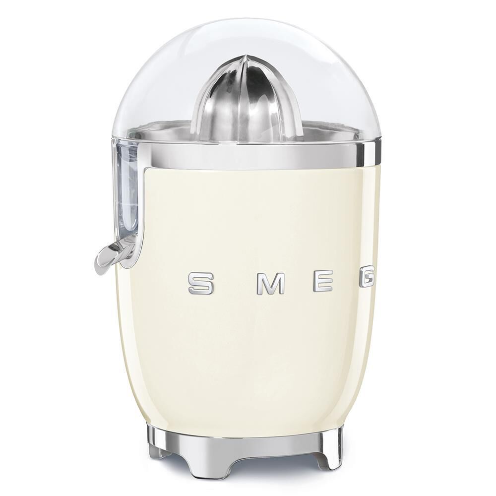 SMEG Retro Style Citrus Juicer in Cream and Polished Chrome, , large