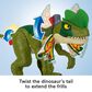 Fisher Price Thrash Attack Dilophosaurus Toy, , large