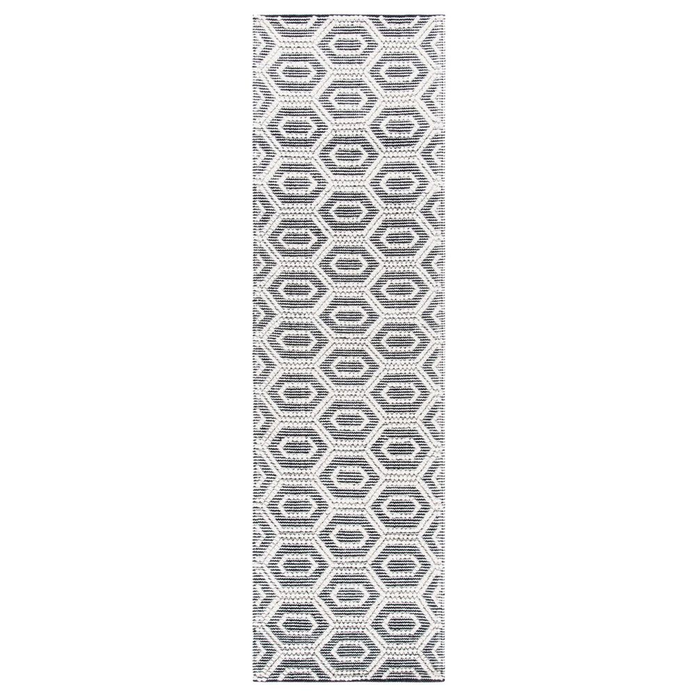 Safavieh Natura NAT476A 2"3" x 8" Ivory and Black Runner, , large
