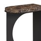 Lexington Furniture Zanzibar Novella Side Table in Dark Emperador and Dark Umber, , large