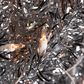 The Gerson Company 7.5" Pre-Lit Tinsel Artificial Christmas Tree in Silver, , large