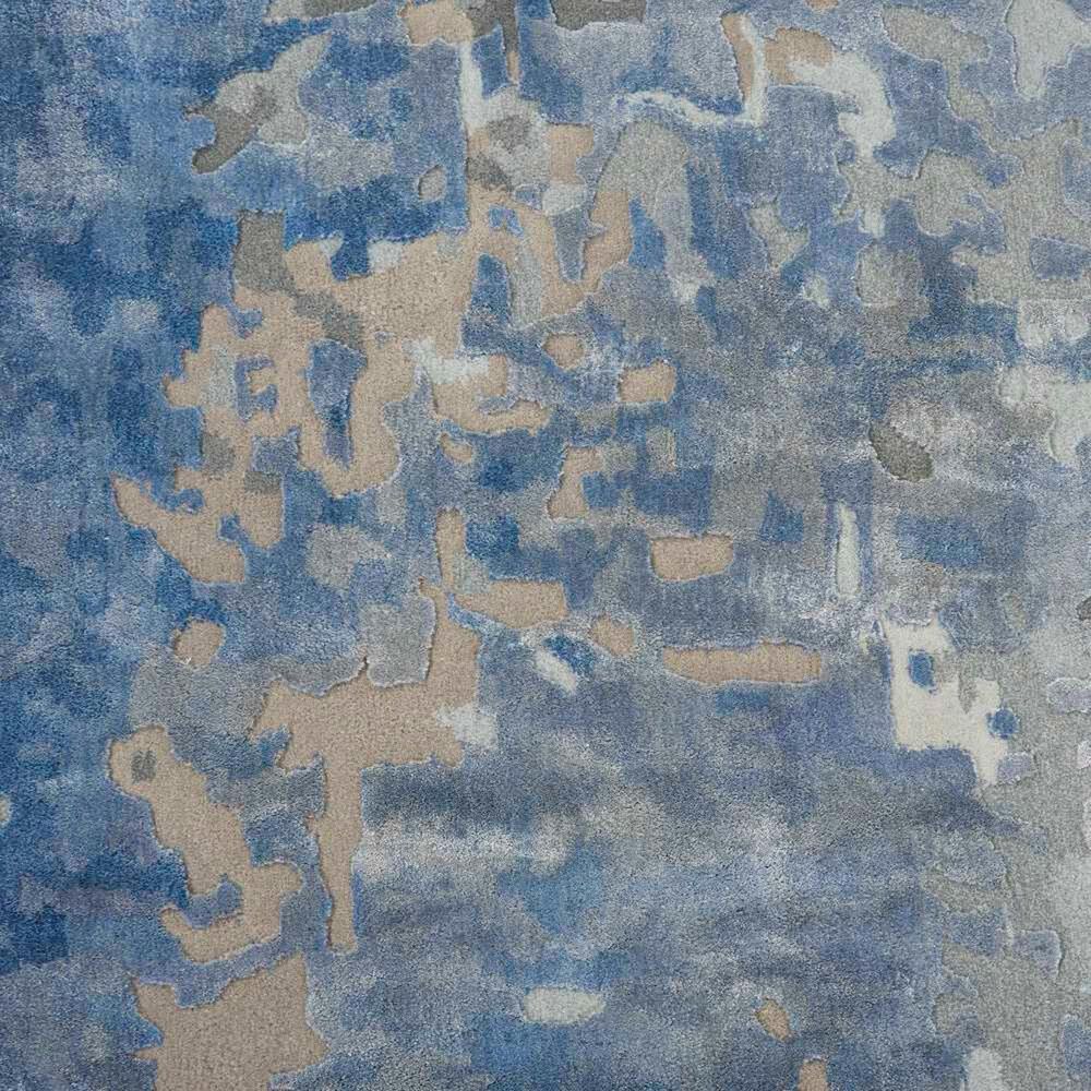 Nourison Prismatic PRS17 9&#39;9&quot; x 13&#39;9&quot; Denim Area Rug, , large