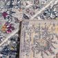 Safavieh Evoke EVK288N 3" x 5" Grey and Navy Area Rug, , large