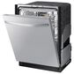 Samsung 2-Piece 24" Built-In Bar Handle Dishwasher in Stainless Steel with Jet 60 Pet Cordless Stick Vacuum, , large