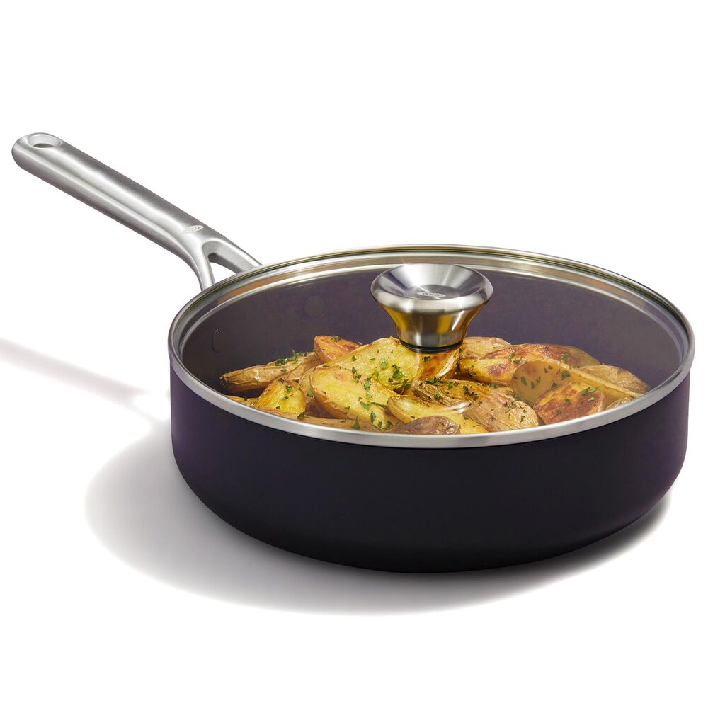 Green Pan Reserve Pro 3 Qt. Ceramic Nonstick Covered Saute Pan in Black, , large