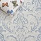 Safavieh Micro-Loop MLP532A 3" x 5" Ivory and Blue Area Rug, , large