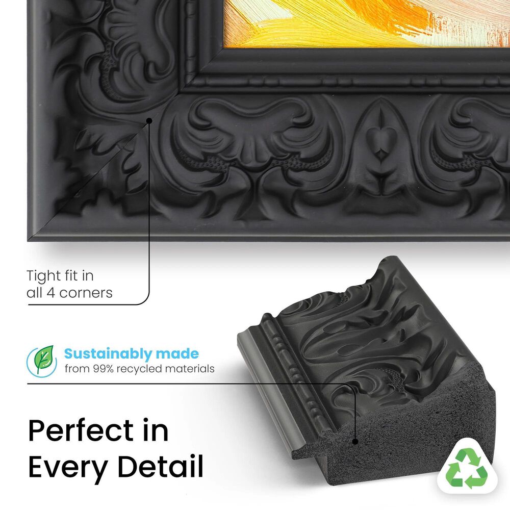 Deco TV Frames Premiere 65" Frame Bezel for Samsung the Frame TV in Tuscan Matte Black, , large