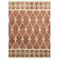 Amer Rugs Vista 2" x 3" Rust Area Rug, , large