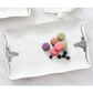 Pampa Bay Longhorns Rectangular Platter in White and Silver, , large