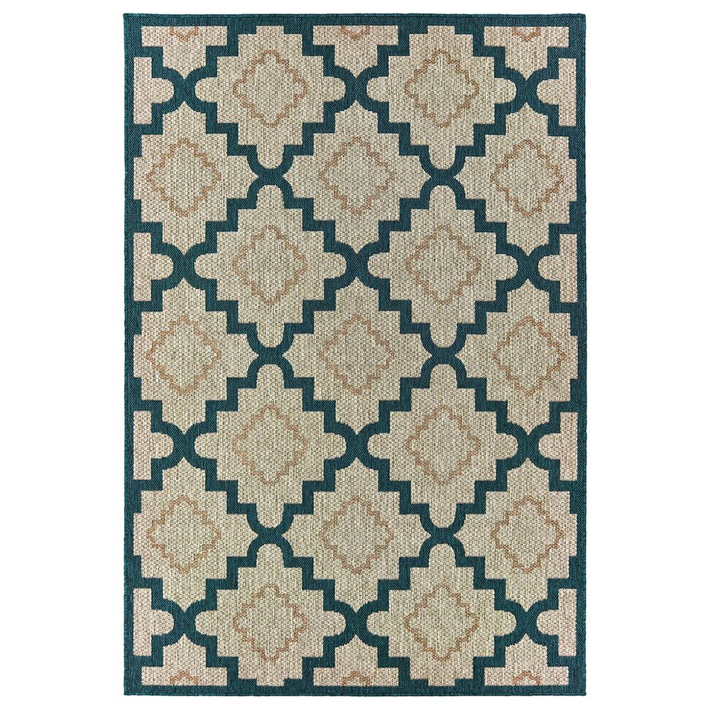 Oriental Weavers Latitude 804I 9"10" x 12"10" Grey Area Rug, , large