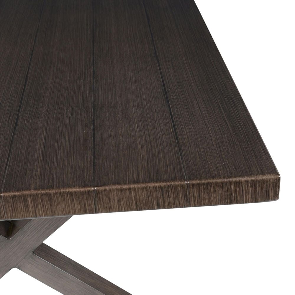 Steve Silver Co. Marina 80&quot; Rectangular Patio Dining Table in Dark Walnut, , large