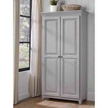 Archbold Furniture Company 2-Door Solid Pine Pantry in Storm Gray, , large